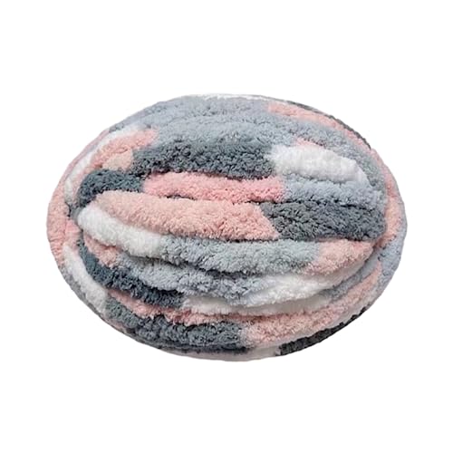 Pitadue Regenbogen-Chenille-Garn-Set zum Basteln, Erstellen von schönen Schals, Mützen und mehr sicherem und weichem Häkelgarn von Pitadue