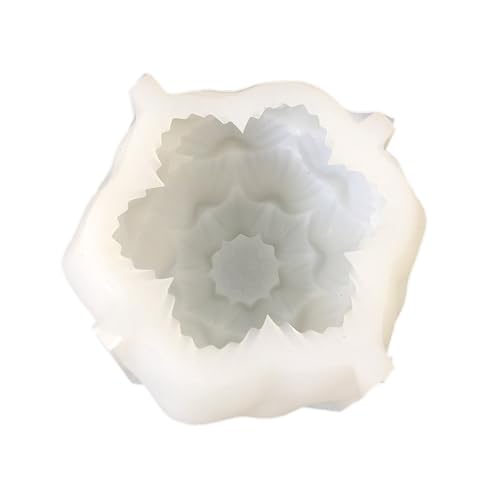 Pitadue Silikon-3D-Blumenformen, Backformen, Epoxidharz, Bastelbedarf für Schokoladenkuchendekorationen von Pitadue