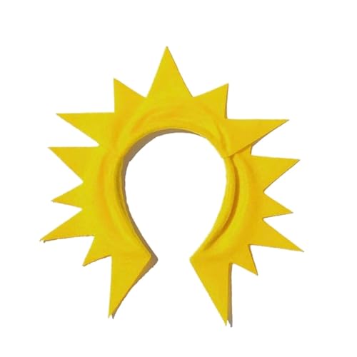 Pitadue Stern-Haarbänder, Foto-Requisiten, auffällige Sonnen-Stirnbänder, Party-Kopfschmuck, lustige Stirnbänder für Musikfestivals Pitadue Stern-Haarbänder, Foto-Requisiten, auffällige Sonnen-Stirnbänder, Party-Kopfschmuck, lustige Stirnbänder für Musikfestivals von Pitadue