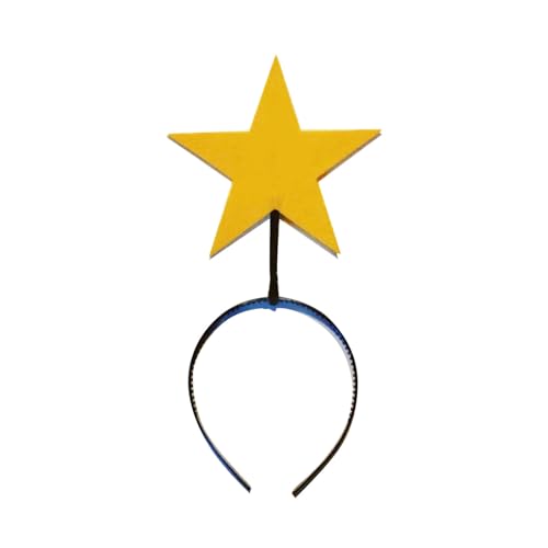 Pitadue Stern-Haarbänder, Foto-Requisiten, auffällige Sonnen-Stirnbänder, Party-Kopfschmuck, lustige Stirnbänder für Musikfestivals von Pitadue