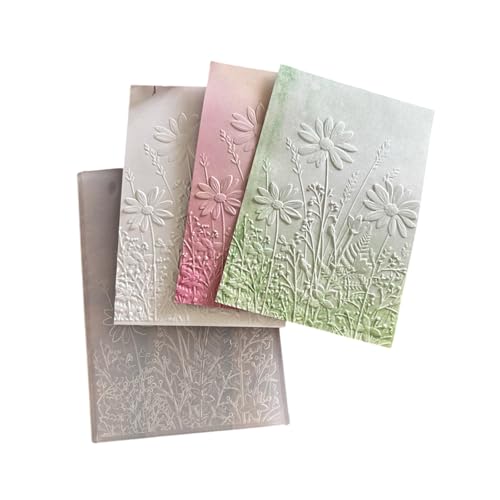 Pitadue Strukturierte Prägeschablonen für Kartenherstellung, Scrapbooking von Pitadue