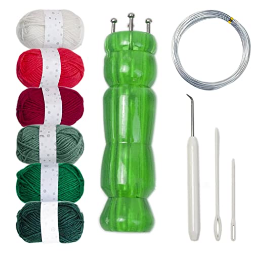 Pitadue Verbesserte Web-Strickspule, Strickmaschinen, Werkzeug, Garn, Seil, Stricker, 6 Farben/8 Farben, für Bastler Pitadue Verbesserte Web-Strickspule, Strickmaschinen, Werkzeug, Garn, Seil, Stricker, 6 Farben/8 Farben, für Bastler von Pitadue