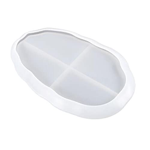 Runde/ovale Silikonform, einzigartige Epoxidharz-Gussformen für Obstteller, Aufbewahrungsteller, Speiseteller Runde/ovale Silikonform, einzigartige Epoxidharz-Gussformen für Obstteller, Aufbewahrungsteller, Speiseteller von Pitadue