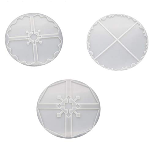 Silikonform-Set, Kristall-Epoxidharz, unregelmäßig, hohe Harz-Anhänger, 3 Stück Silikonform-Set, Kristall-Epoxidharz, unregelmäßig, hohe Harz-Anhänger, 3 Stück von Pitadue