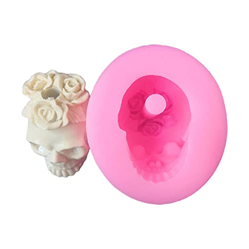 Silikonform mit Blumenschädel und Strohhalm, Dekoration, Kuchen, Dessert, handgefertigte Seife, Epoxidharz, antihaftbeschichtet Silikonform mit Blumenschädel und Strohhalm, Dekoration, Kuchen, Dessert, handgefertigte Seife, Epoxidharz, antihaftbeschichtet von Pitadue