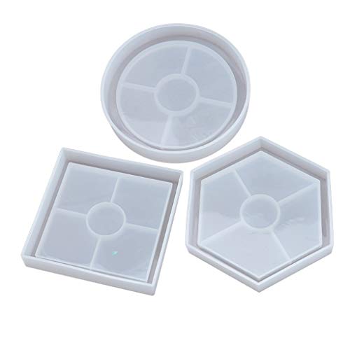 Silikonformen für Epoxidharz Tischsets zum Formen der Heimdekoration Silikonformen für Epoxidharz Tischsets zum Formen der Heimdekoration von Pitadue