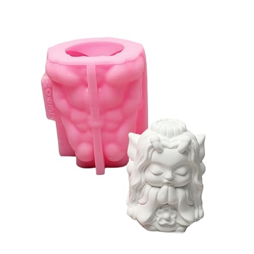 Silikonformen für Seife, Zement, Ton, Silikonformen für Gipsdekoration, 3D-Motiv mit Schmetterlingsmädchen Silikonformen für Seife, Zement, Ton, Silikonformen für Gipsdekoration, 3D-Motiv mit Schmetterlingsmädchen von Pitadue