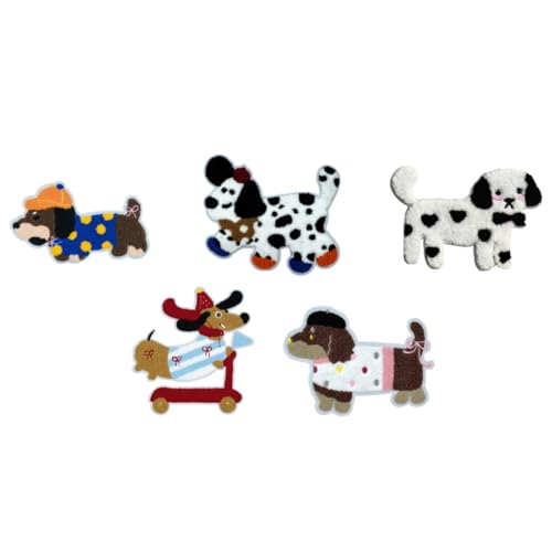 Stickerei-Applikation für Hunde, Reparaturflicken für Kleidung, Bekleidung, Basteln, Projekt, Zubehör, Zubehör Stickerei-Applikation für Hunde, Reparaturflicken für Kleidung, Bekleidung, Basteln, Projekt, Zubehör, Zubehör von Pitadue