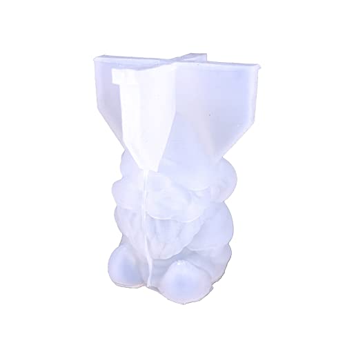 Weihnachtsmann-Harz-Silikonform, Weihnachtsschmuck, Epoxidharz-Form zum Gießen, Heimdekorationen, Weihnachtszubehör von Pitadue