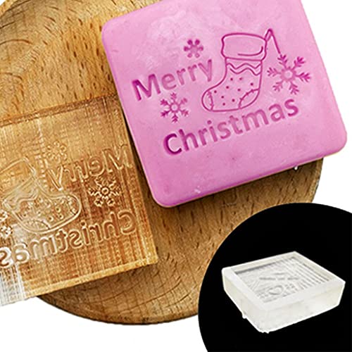 Weihnachtsserie Muster Seifenstempel Klein Für Kreative Handgemachte Seifenstempel Weihnachten Party Geschenke Für Kinder Jungen Mädchen von Pitadue