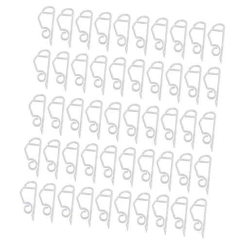Pitycbo Weihnachtslicht Clips Beleuchtung Haken Schindeln Mini Licht Seilleuchte Haken für Neujahrsfeier Yard Weihnachten draußen, 50 Stück Weiß Pitycbo Weihnachtslicht Clips Beleuchtung Haken Schindeln Mini Licht Seilleuchte Haken für Neujahrsfeier Yard Weihnachten draußen, 50 Stück Weiß von Pitycbo