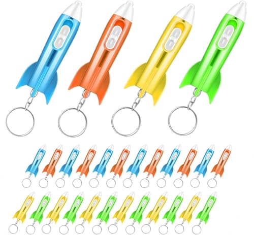 Piucrty Mitgebsel Kindergeburtstag Raketen Mini Taschenlampe Schlüsselanhänger Kinder 24Pcs Nützliche Gastgeschenke Kleinigkeiten Give Aways Tombola Preise Kleine Geschenke Wundertüte Goodie Bag Piucrty Mitgebsel Kindergeburtstag Raketen Mini Taschenlampe Schlüsselanhänger Kinder 24Pcs Nützliche Gastgeschenke Kleinigkeiten Give Aways Tombola Preise Kleine Geschenke Wundertüte Goodie Bag von Piucrty