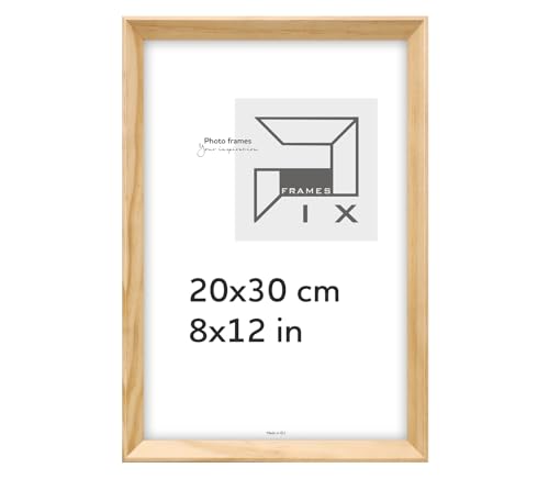 Pix FRAMES Bilderrahmen 20x30 cm - Kollektion Magic Nature - Fotorahmen aus Holz - Rahmen mit Scheiben aus Plexiglas - Rahmen zum Aufhängen und Aufstellen - Modern Photo Frame - Naturfarbe Pix FRAMES Bilderrahmen 20x30 cm - Kollektion Magic Nature - Fotorahmen aus Holz - Rahmen mit Scheiben aus Plexiglas - Rahmen zum Aufhängen und Aufstellen - Modern Photo Frame - Naturfarbe von Pix FRAMES