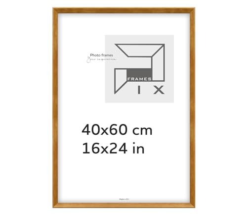 Pix FRAMES Bilderrahmen 40x60 cm - Kollektion Magic Nature - Fotorahmen aus Holz - Rahmen mit Scheiben aus Plexiglas - Rahmen zum Aufhängen und Aufstellen - Modern Photo Frame - Honig Pix FRAMES Bilderrahmen 40x60 cm - Kollektion Magic Nature - Fotorahmen aus Holz - Rahmen mit Scheiben aus Plexiglas - Rahmen zum Aufhängen und Aufstellen - Modern Photo Frame - Honig von Pix FRAMES
