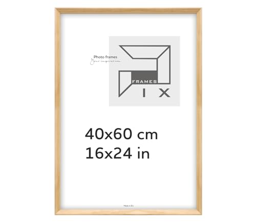 Pix FRAMES Bilderrahmen 40x60 cm - Kollektion Magic Nature - Fotorahmen aus Holz - Rahmen mit Scheiben aus Plexiglas - Rahmen zum Aufhängen und Aufstellen - Modern Photo Frame - Naturfarbe Pix FRAMES Bilderrahmen 40x60 cm - Kollektion Magic Nature - Fotorahmen aus Holz - Rahmen mit Scheiben aus Plexiglas - Rahmen zum Aufhängen und Aufstellen - Modern Photo Frame - Naturfarbe von Pix FRAMES