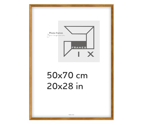 Pix FRAMES Bilderrahmen 50x70 cm - Kollektion Magic Nature - Fotorahmen aus Holz - Rahmen mit Scheiben aus Plexiglas - Rahmen zum Aufhängen und Aufstellen - Modern Photo Frame - Honig Pix FRAMES Bilderrahmen 50x70 cm - Kollektion Magic Nature - Fotorahmen aus Holz - Rahmen mit Scheiben aus Plexiglas - Rahmen zum Aufhängen und Aufstellen - Modern Photo Frame - Honig von Pix FRAMES