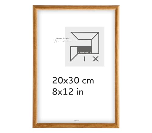 Pix FRAMES Bilderrahmen - Fotorahmen aus Holz - Rahmen mit Scheiben aus acrylglas - Rahmen zum Aufhängen und Aufstellen - Modern Photo Frame - 20x30 cm - Honig Pix FRAMES Bilderrahmen - Fotorahmen aus Holz - Rahmen mit Scheiben aus acrylglas - Rahmen zum Aufhängen und Aufstellen - Modern Photo Frame - 20x30 cm - Honig von Pix FRAMES