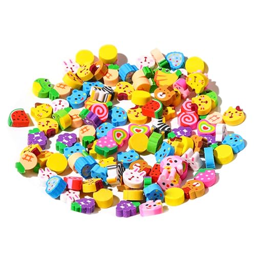 30 Stück Radiergummi Kinder - Radiergummi Tiere Set, Radiergummi Lustig für Kinder, Bunte Eraser für Kinder, Süße Schulsachen Radiergummi Belohnungen im Klassenzimme, Random Style von Pixaro