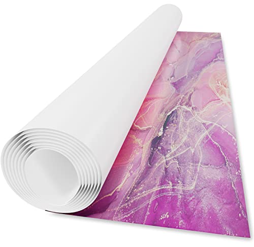 Große weiße Zeichenpapierrolle (58,4 x 127,6 cm, 300 g/m²) – hochwertiges Kunstpapier zum Zeichnen und Malen – perfekt für Kinder, Klassenzimmer und kreative Projekte von Pixiss