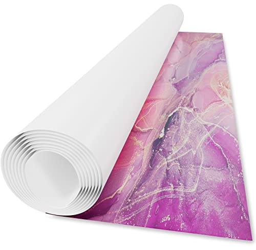 Weiße Alkohol-Tintenpapierrolle, schweres weißes Kunstpapier für Alkoholtinte und weißes Aquarellpapier, synthetisches Papier, 584 x 1270 mm, 200 g/m² Karton von Pixiss