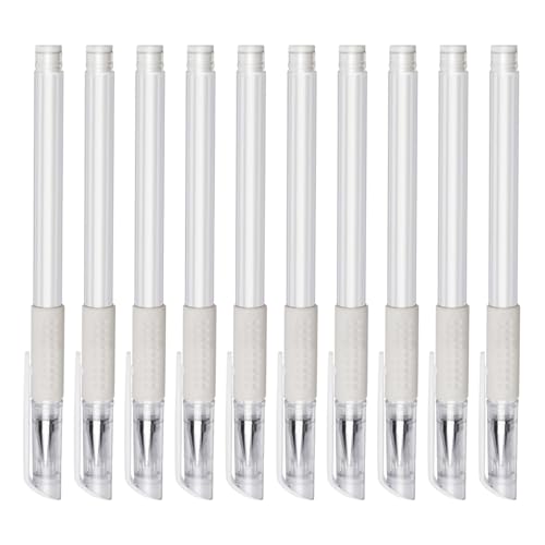 10x Hautmarker Stift Weißer Marker Stift Hautmarker Positionierung Stift Augenbrauen Werkzeug Chirurgische Hautmarker Für Schönheitssalons von Pjeghbvop