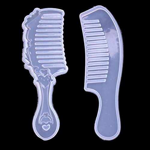 2 Formen Kamm 3d Transparentes Epoxidharz Schimmel Für Comb Guss 2 Formen Kamm 3d Transparentes Epoxidharz Schimmel Für Comb Guss von Pjeghbvop