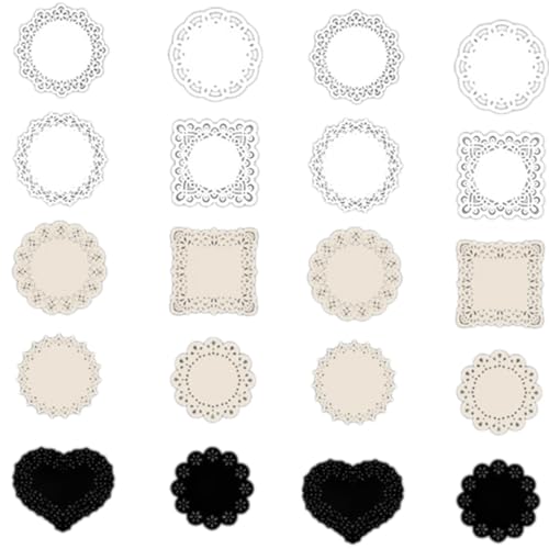 20 Blatt ästhetisches Dekorpapier für Tagebuch, Fotoalbum, Bilderrahmen, Scrapbooking, Verzierung 20 Blatt ästhetisches Dekorpapier für Tagebuch, Fotoalbum, Bilderrahmen, Scrapbooking, Verzierung von Pjeghbvop