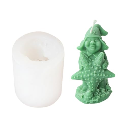 3D-Gnome-Epoxidharz-Form, Gips, Silikon, Heimdekoration, Dekorationen, Gießwerkzeug von Pjeghbvop