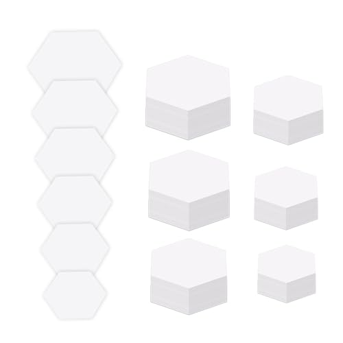 600pcs Hexagon Papiernetzform Für Quilt Patchwork Papierpapier Quilt Vorlagen Zum Nähen Projekt 600pcs Hexagon Papiernetzform Für Quilt Patchwork Papierpapier Quilt Vorlagen Zum Nähen Projekt von Pjeghbvop