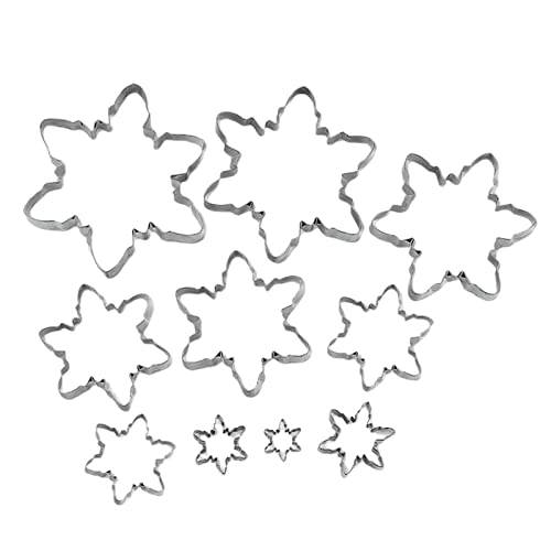 Ausstechform mit Weihnachtsschneeflocke, für Gemüse, Kekse, Backen, Gebäck, Edelstahl, Fondant, Backgeschirr Ausstechform mit Weihnachtsschneeflocke, für Gemüse, Kekse, Backen, Gebäck, Edelstahl, Fondant, Backgeschirr von Pjeghbvop