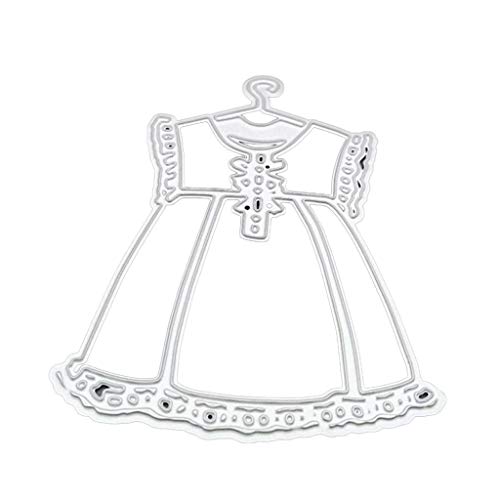 Baby Girl Dress Metal Schnittstirme Stencil Scrapbooking Album Stamp von Pjeghbvop