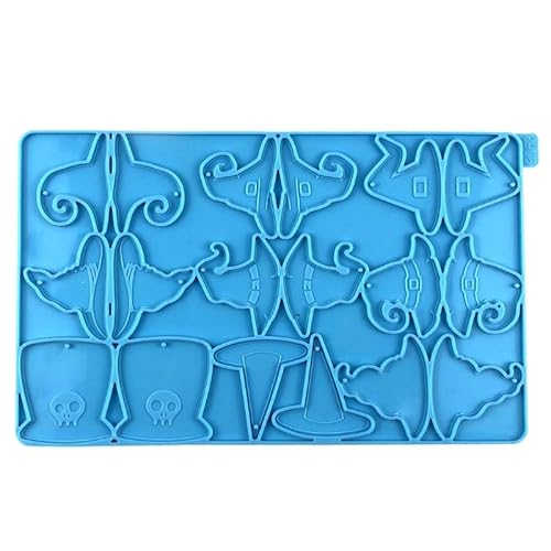 Hexenhut-Form für Ohrringe, Kristall, Epoxidharz, dekorative Anhänger, Schmuck, Harz-Form für Dekoration Hexenhut-Form für Ohrringe, Kristall, Epoxidharz, dekorative Anhänger, Schmuck, Harz-Form für Dekoration von Pjeghbvop