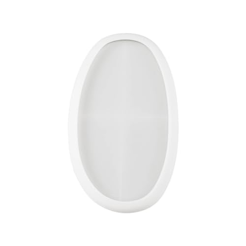Ovale Formen aus Kunstharz, stabile Silikon-Form mit Kanten, Rolltablett für Epoxidharz, Schmuckhalter von Pjeghbvop