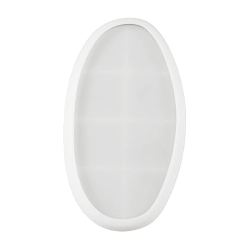 Ovale Formen aus Kunstharz, stabile Silikon-Form mit Kanten, Rolltablett für Epoxidharz, Schmuckhalter Ovale Formen aus Kunstharz, stabile Silikon-Form mit Kanten, Rolltablett für Epoxidharz, Schmuckhalter von Pjeghbvop