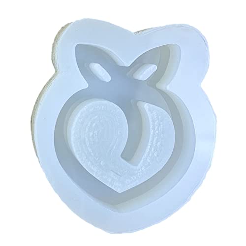 Pfirsichharz-Shaker-Form, Epoxidharz-Formen, Kristall-Schlüsselanhänger-Formen, Silikon-Gießform für Schmuck Pfirsichharz-Shaker-Form, Epoxidharz-Formen, Kristall-Schlüsselanhänger-Formen, Silikon-Gießform für Schmuck von Pjeghbvop
