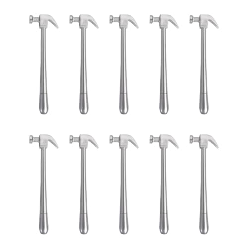 Pjeghbvop 10 x 0,5 mm Gelschreiber, glattes Schreibwaren, Hammerförmiger Gelschreiber, Schraubenschlüsselförmiger Kugelschreiber von Pjeghbvop