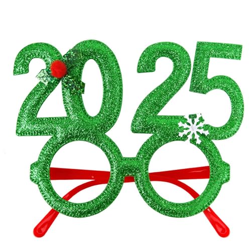 Pjeghbvop 2025 Stirnband Brille Foto Requisiten Cartoon Brille Party Papier 2025 für Neujahrsbühne Pjeghbvop 2025 Stirnband Brille Foto Requisiten Cartoon Brille Party Papier 2025 für Neujahrsbühne von Pjeghbvop
