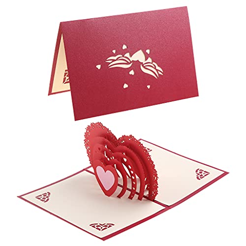 Pjeghbvop 3d Für Kartenfreundin Freund Ehemann Ehefrau Geschenke Valentinstag Für Und Ehemann Ehefrau Hochzeit Geburtstag von Pjeghbvop