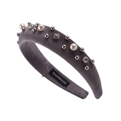 Pjeghbvop Haarreif mit Schmucksteinen, Perlen, Kopfbedeckung, Stirnband, Foto-Requisiten, Party, Cosplay, Kostüme, Tanzzubehör, Haar-Accessoire Pjeghbvop Haarreif mit Schmucksteinen, Perlen, Kopfbedeckung, Stirnband, Foto-Requisiten, Party, Cosplay, Kostüme, Tanzzubehör, Haar-Accessoire von Pjeghbvop