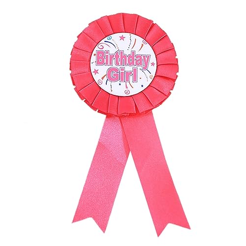Pjeghbvop Kinder-Geburtstags-Abzeichen, Schleifen-Brosche, Ornament, Dekor-Zubehör für Klassenzimmer, Studenten, Wettbewerb Pjeghbvop Kinder-Geburtstags-Abzeichen, Schleifen-Brosche, Ornament, Dekor-Zubehör für Klassenzimmer, Studenten, Wettbewerb von Pjeghbvop