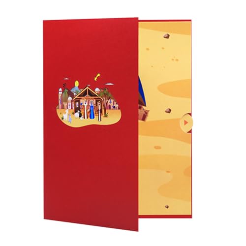 Pjeghbvop Kreative Geschenke Postkarte Weihnachtsmotiv 3D Häuser Szenenkarte Mit Umschlag Handgefertigtes Festival Grußkarte Für Freund Pjeghbvop Kreative Geschenke Postkarte Weihnachtsmotiv 3D Häuser Szenenkarte Mit Umschlag Handgefertigtes Festival Grußkarte Für Freund von Pjeghbvop