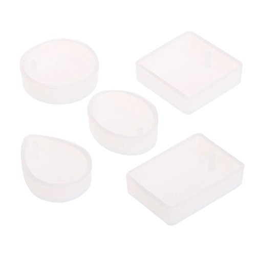 Silikonform 5pcs/Set Epoxidharzzement Gipsform Für Schlüsselbund Anhänger Projekte Versorgung Geschenke Silikonform 5pcs/Set Epoxidharzzement Gipsform Für Schlüsselbund Anhänger Projekte Versorgung Geschenke von Pjeghbvop