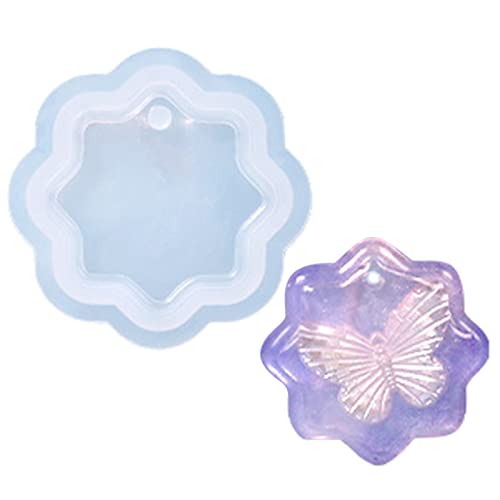 Sternhexagon Herz Rund Silikonform Epoxidharz Schimmel Schmuck Anhänger Werkzeug Gipshandwerk Erstellen Nicht Stick Sternhexagon Herz Rund Silikonform Epoxidharz Schimmel Schmuck Anhänger Werkzeug Gipshandwerk Erstellen Nicht Stick von Pjeghbvop