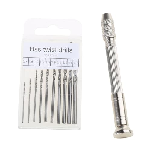 Twist Bohrer Bits Set Präzision Handbohrer Für Harzdrehwerkzeug Für Holzschmuck Langlebige Und Erschwingliche Handwerk Twist Bohrer Bits Set Präzision Handbohrer Für Harzdrehwerkzeug Für Holzschmuck Langlebige Und Erschwingliche Handwerk von Pjeghbvop