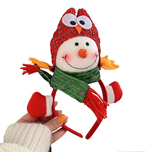 Weihnachtsmann-Stirnband für Herren, Haarreif, Schneemann, Stirnbänder, Weihnachtsfoto-Requisite, Urlaubsparty-Dekoration, Zubehör Weihnachtsmann-Stirnband für Herren, Haarreif, Schneemann, Stirnbänder, Weihnachtsfoto-Requisite, Urlaubsparty-Dekoration, Zubehör von Pjeghbvop
