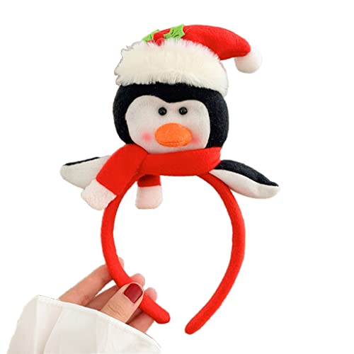 Weihnachtsmann-Stirnband für Herren, Haarreif, Schneemann, Stirnbänder, Weihnachtsfoto-Requisite, Urlaubsparty-Dekoration, Zubehör von Pjeghbvop