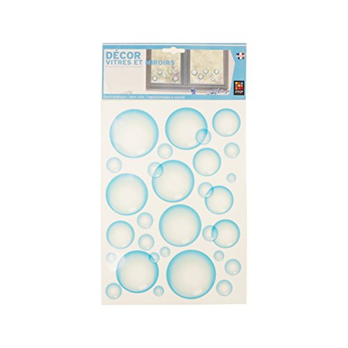 PLAGE Electrostatic Sticker Blasen, Plastik, Blue, 29,7 x 0,1 x 21 cm PLAGE Electrostatic Sticker Blasen, Plastik, Blue, 29,7 x 0,1 x 21 cm von PLAGE