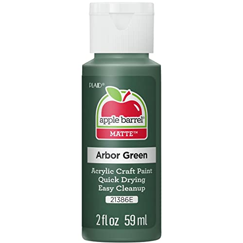 Plaid:Craft 21386 Harbor Green Apple Barrel Acrylic Acrylfarbe, Grün, 2oz, 59 Milliliter von Apple Barrel