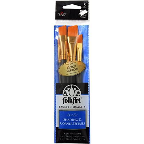 Plaid: Craft Folkart Winkel Pinsel-Set, andere, mehrfarbig Plaid: Craft Folkart Winkel Pinsel-Set, andere, mehrfarbig von Plaid