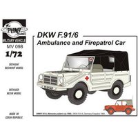 DKW F-91/6 (Ambulance and Fire patrol ca von Planet Models